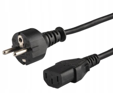 Кабель питания ПК C13 2,5 м Черный компьютер монитор IEC адаптер питания