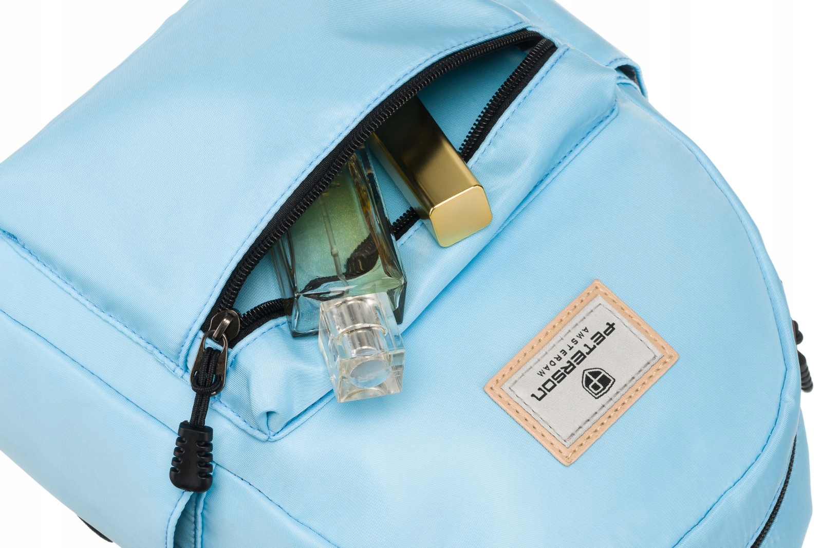 PETERSON plecak miejski plecaczek damski mały na ramię mini lekki pojemny Wzór dominujący bez wzoru