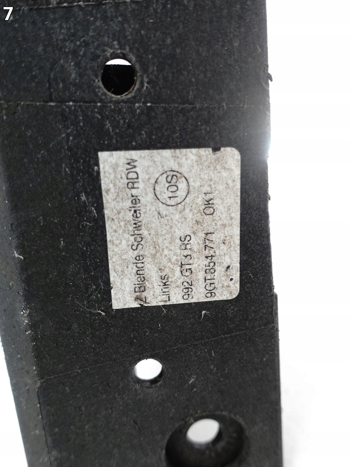 PORSCHE 911 992 9GT GT3RS 21- moulding indicator fender front left