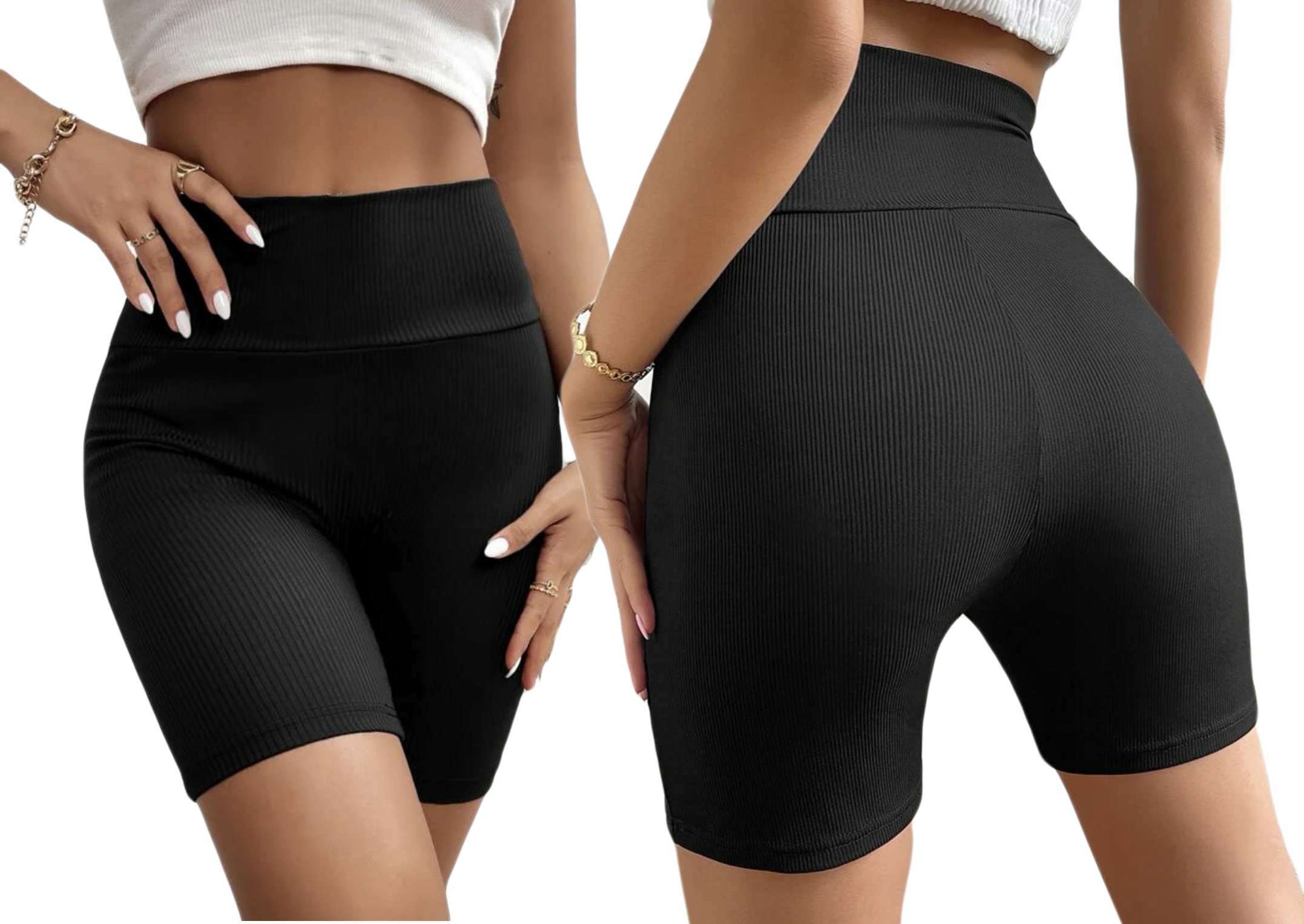 

Kolarki Spodenki Krótkie Getry Legginsy Prążki