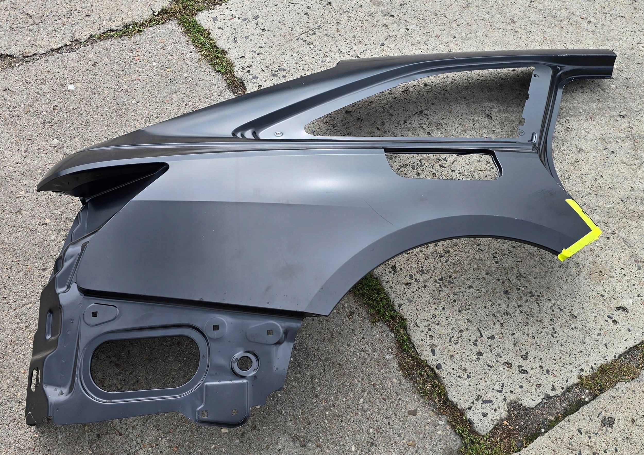 Audi A6 S6 C8 4K rear part side right quarter rear