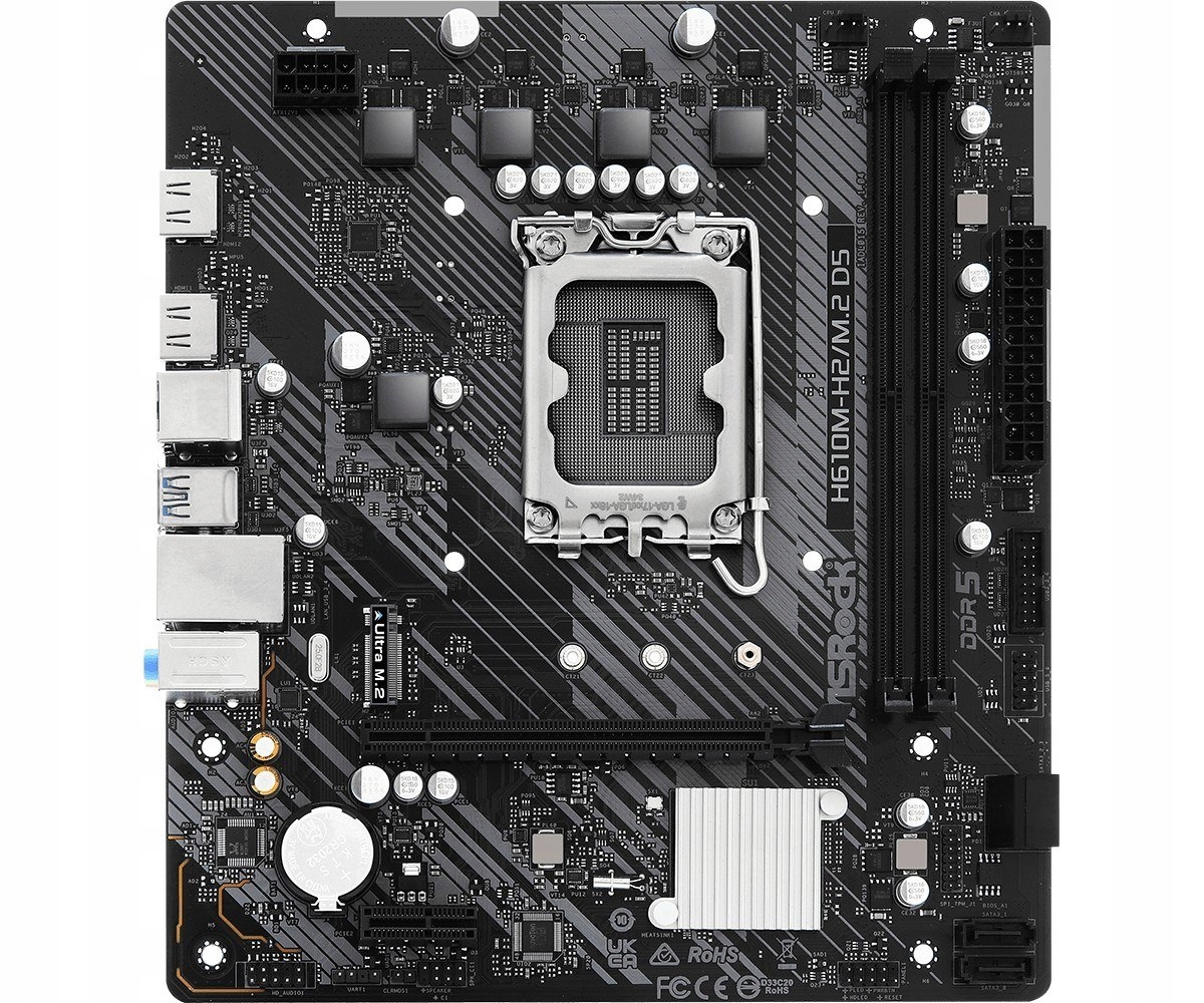 ASROCK H610M-H2/M.2 D5 mATX LGA1700 DDR4 — 5