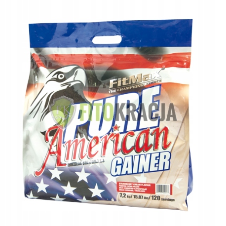 Fitmax Pure American Mocný Gainer 7200G Svalová hmota Mutant XXL protein