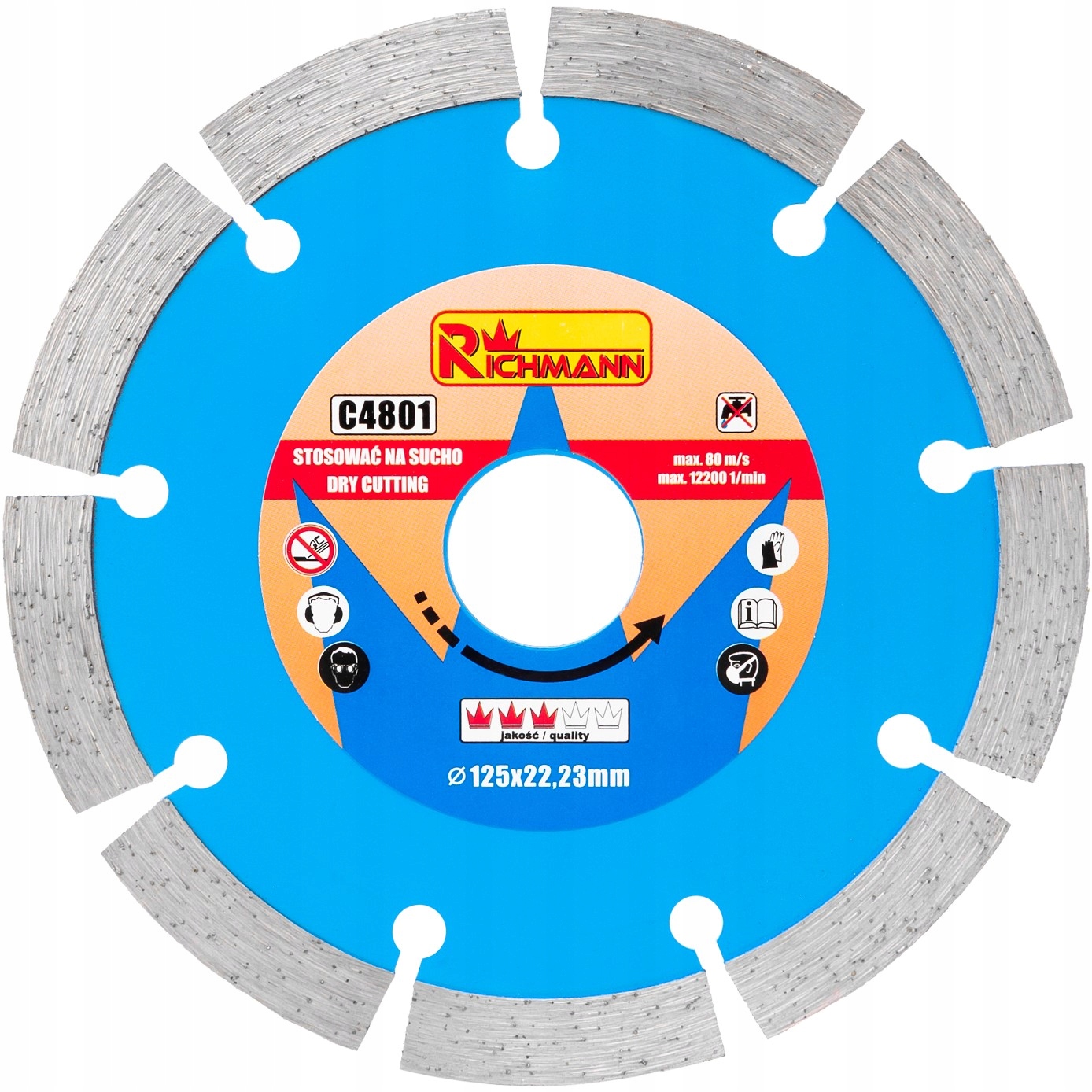 

Tarcza Diamentowa 125MM Segmentowa Richmann C4801