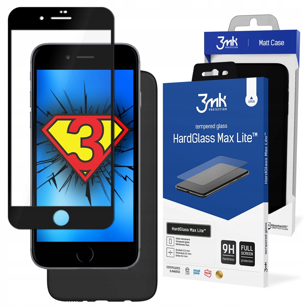 

Etui Matt Case + Szkło 3mk do iPhone 7 Plus 8 Plus