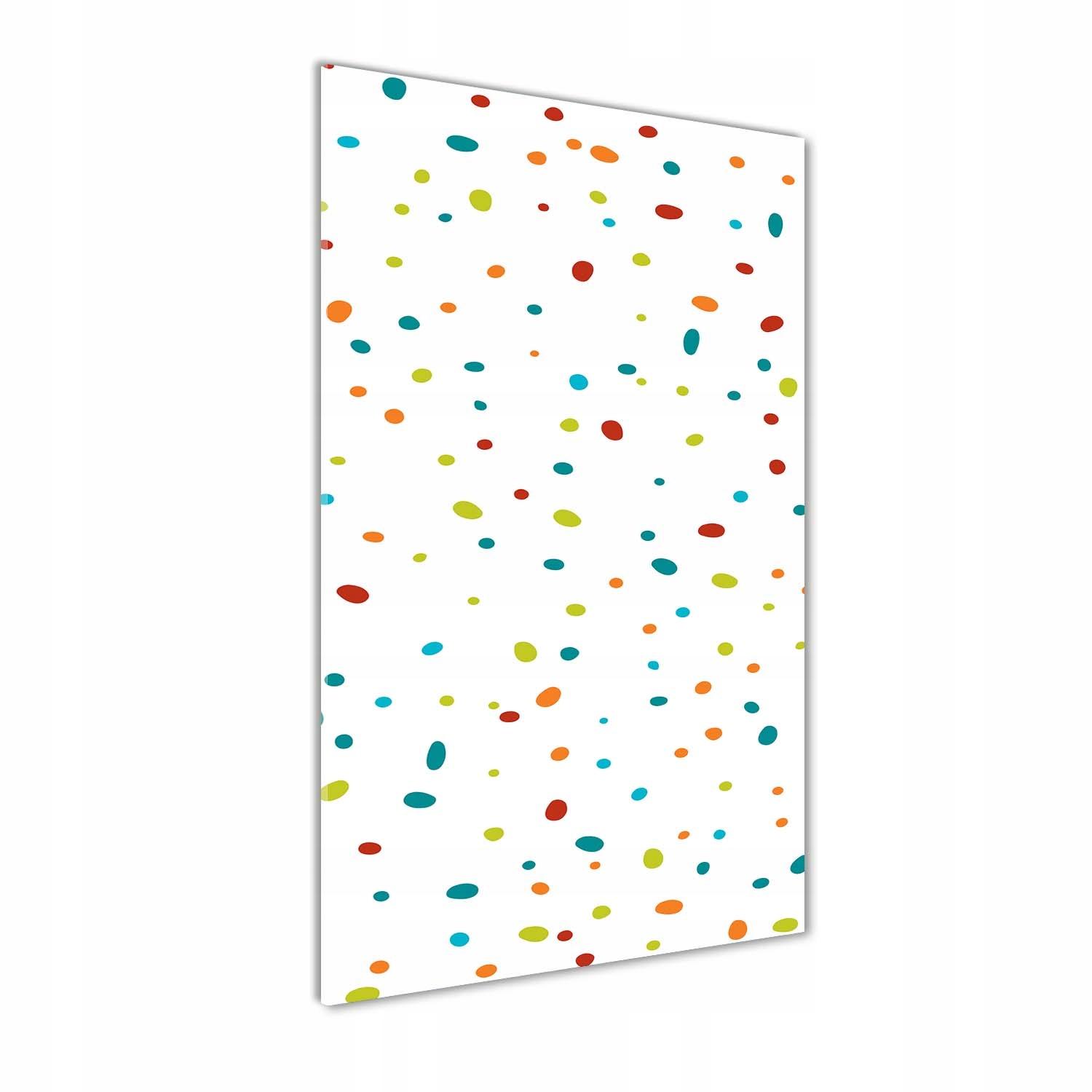 Fotoobraz sklo Barevné tečky 60x120 cm