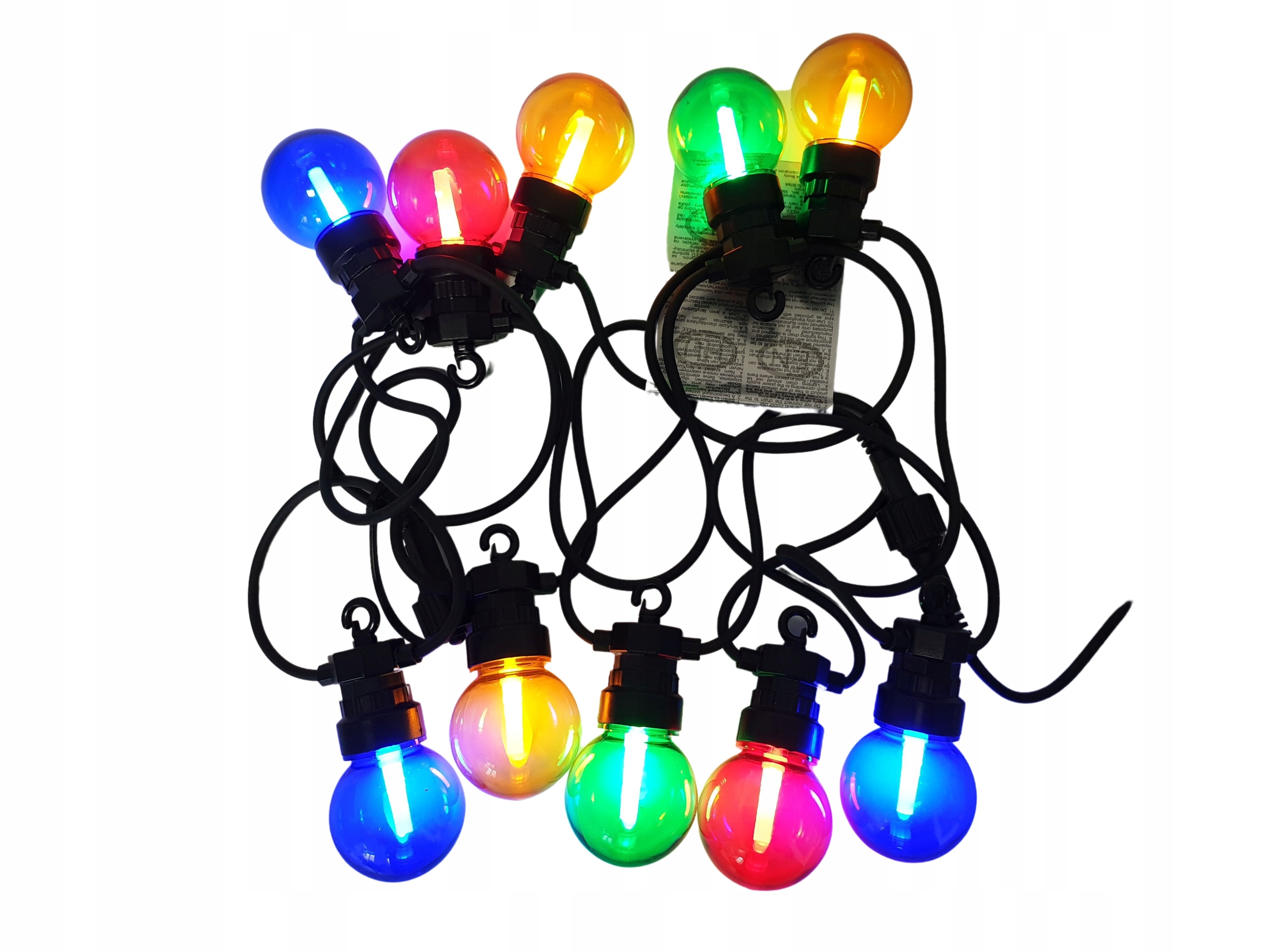 

Girlanda Ogrodowa Łańcuch Świetlny 6,2m Led multi
