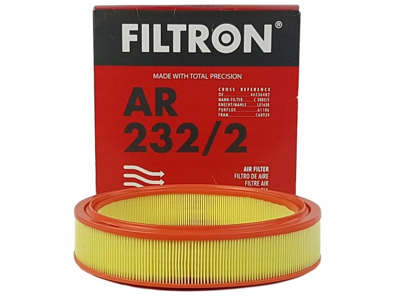 

Filtron Filtr Powietrza AR232/2 Fiat Seicento 1.1