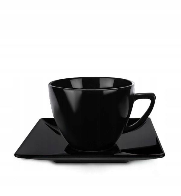 

Lubiana Classic Filiżanka 280 ML Spodek Czarny