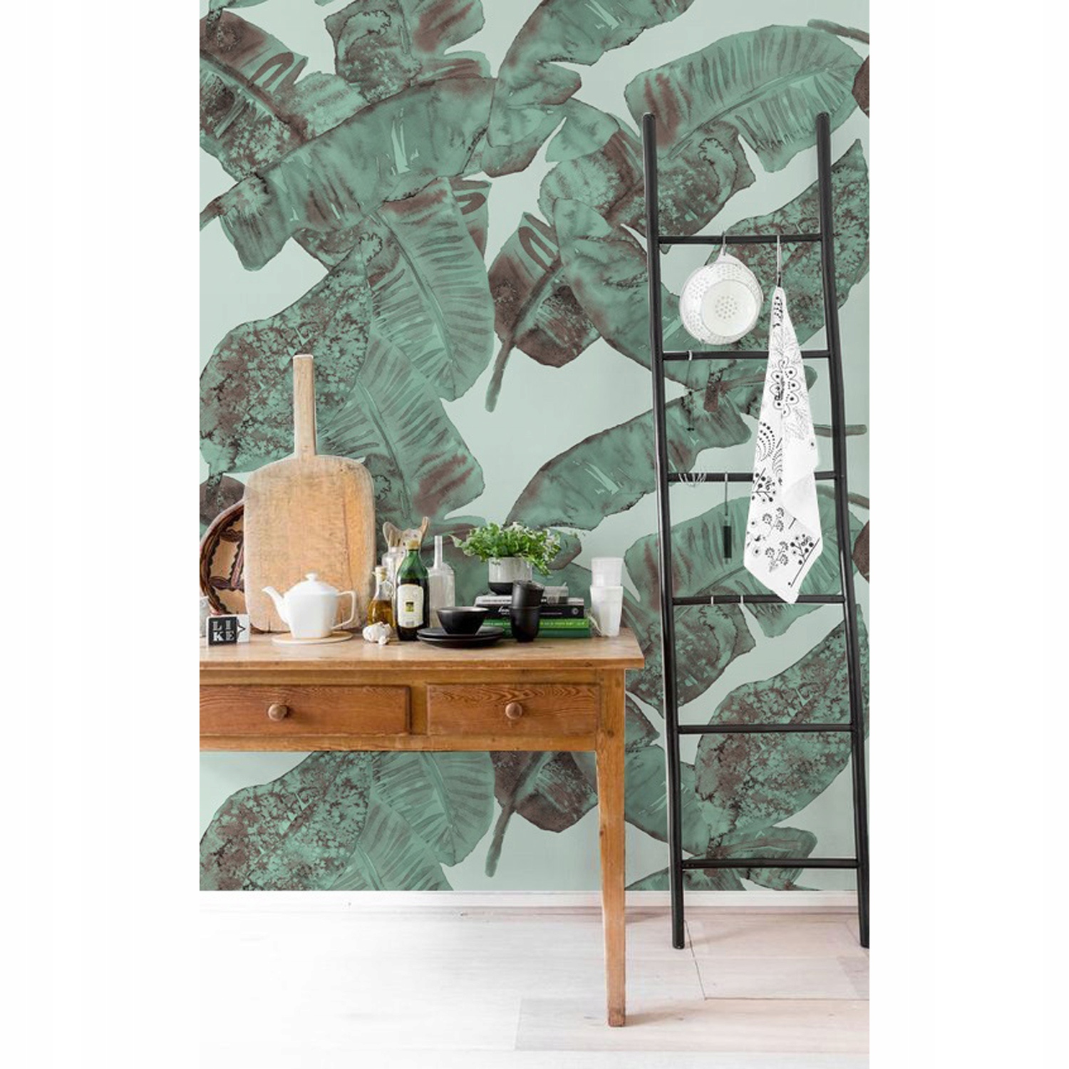 

Tapeta flizelina Botaniczny liść 104x70 cm + klej