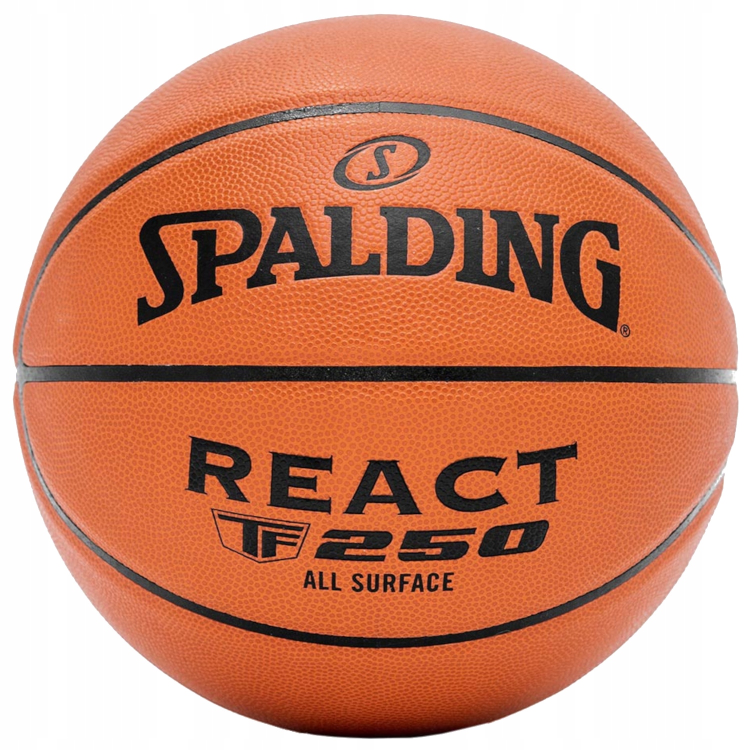Piłka do koszykówki Spalding React TF-250 Ball 76801Z r.7