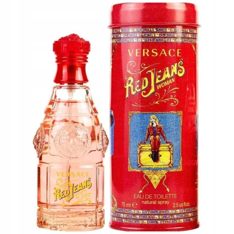 Toaletní Voda Pro Ženy Versace Red Jeans květinově ovocná Edt 75 ml