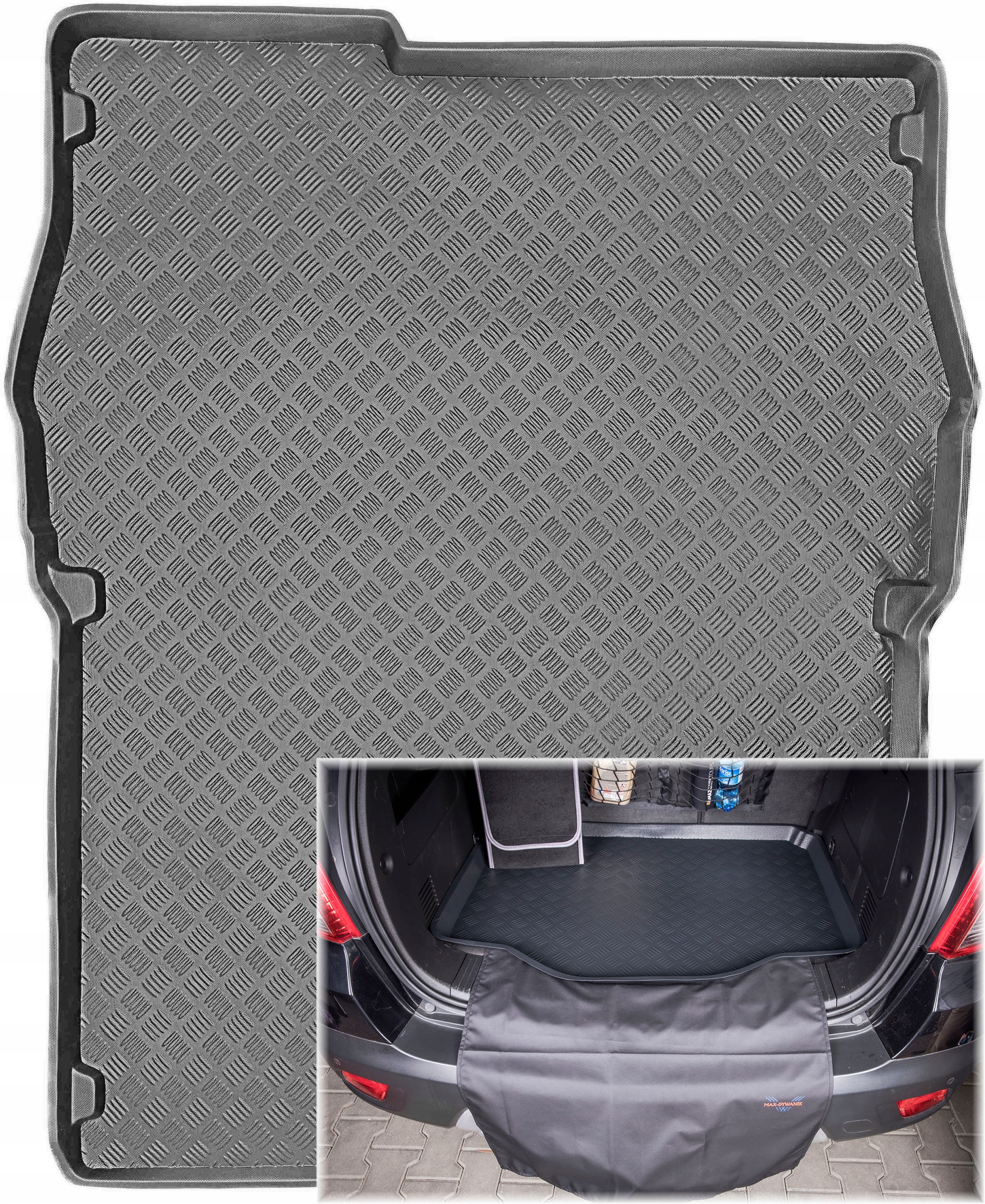 Peugeot Partner II Kombi od roku 2008-2018. Rohož kryt nárazníku