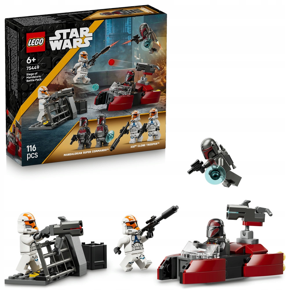 Lego Star Wars 75449 Bitevní balíček obléhání Mandalore
