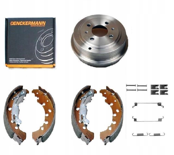 Bubny Čelisti Pružiny Fiat Qubo Fiorino II Sada