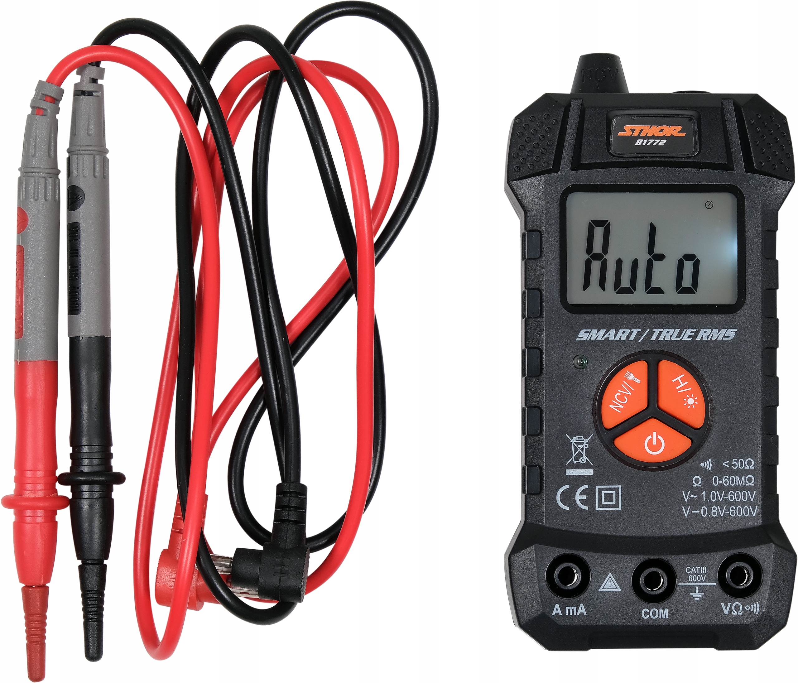 STHOR MIERNIK CYFROWY SMART AUTOMATYCZNY UNIWERSALNY TRUE RMS