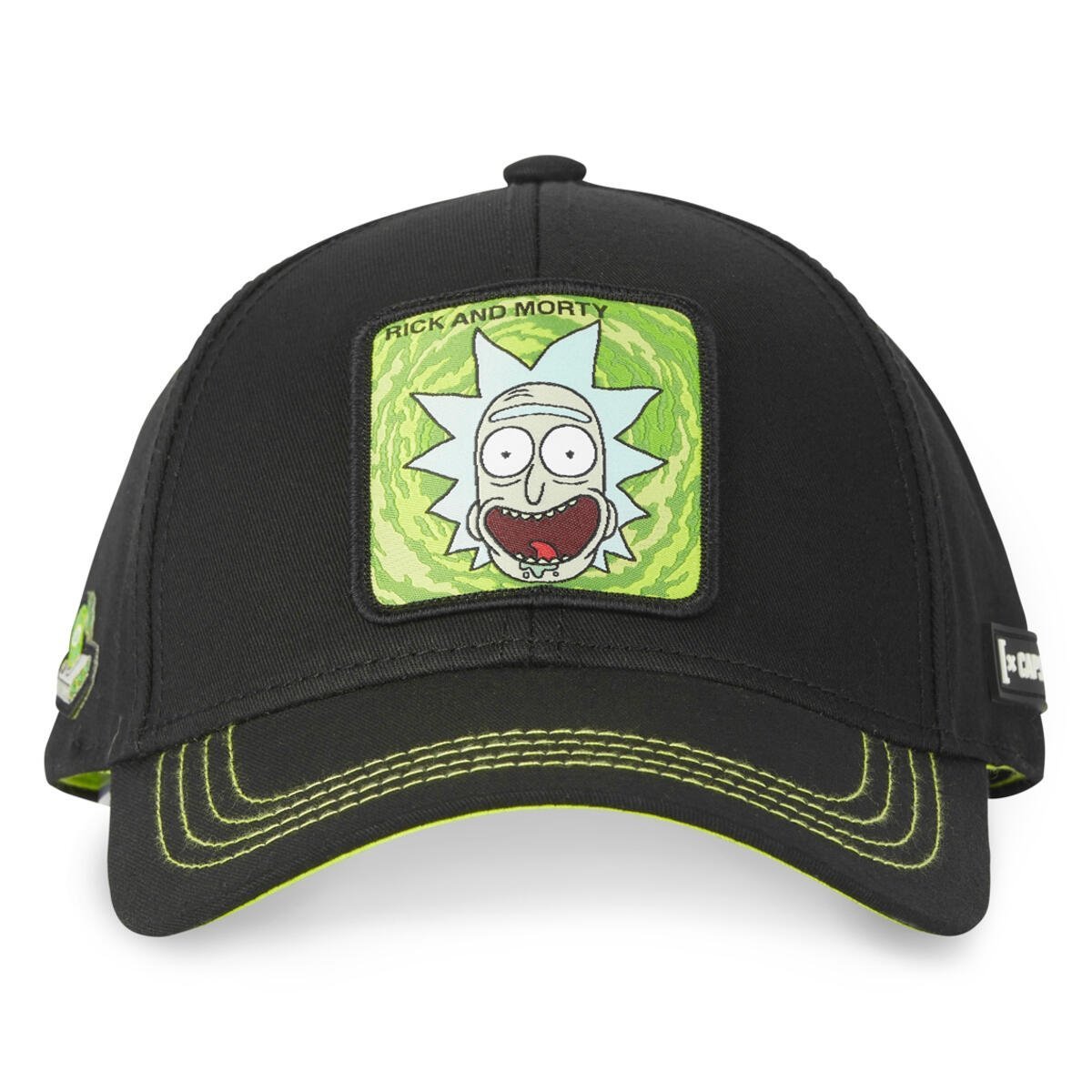 Rick a Morty Baseballová Čepice Černá Capslab Univerzální Velikost