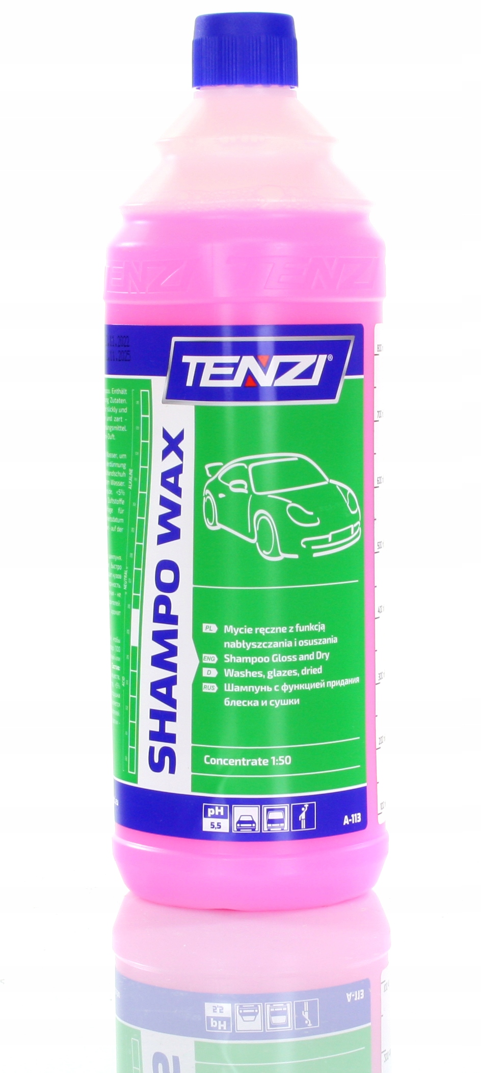 Szampon samochodowy Tenzi z woskiem 1L