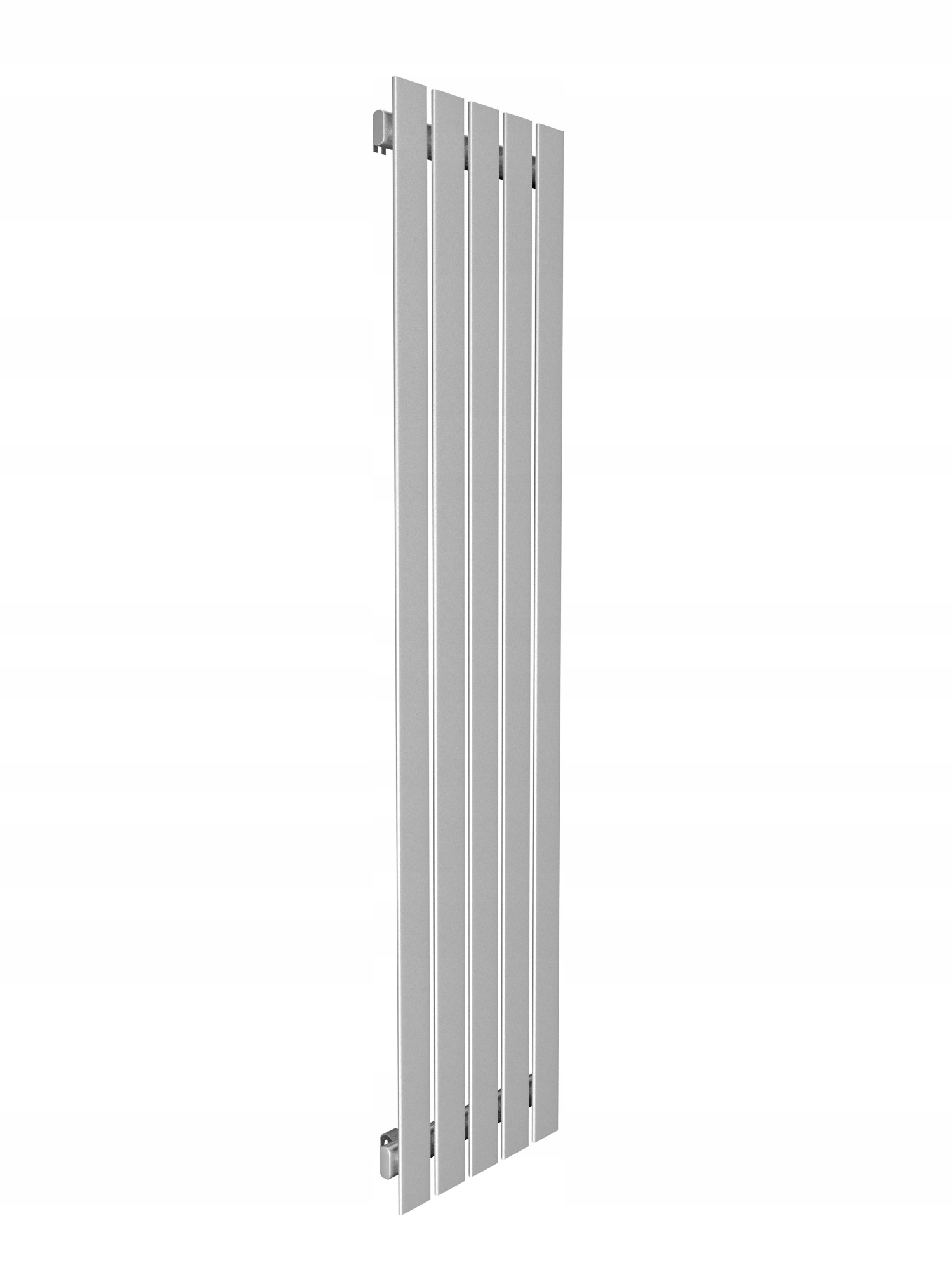 Dekorativní panelový radiátor 140x38 Stříbrný