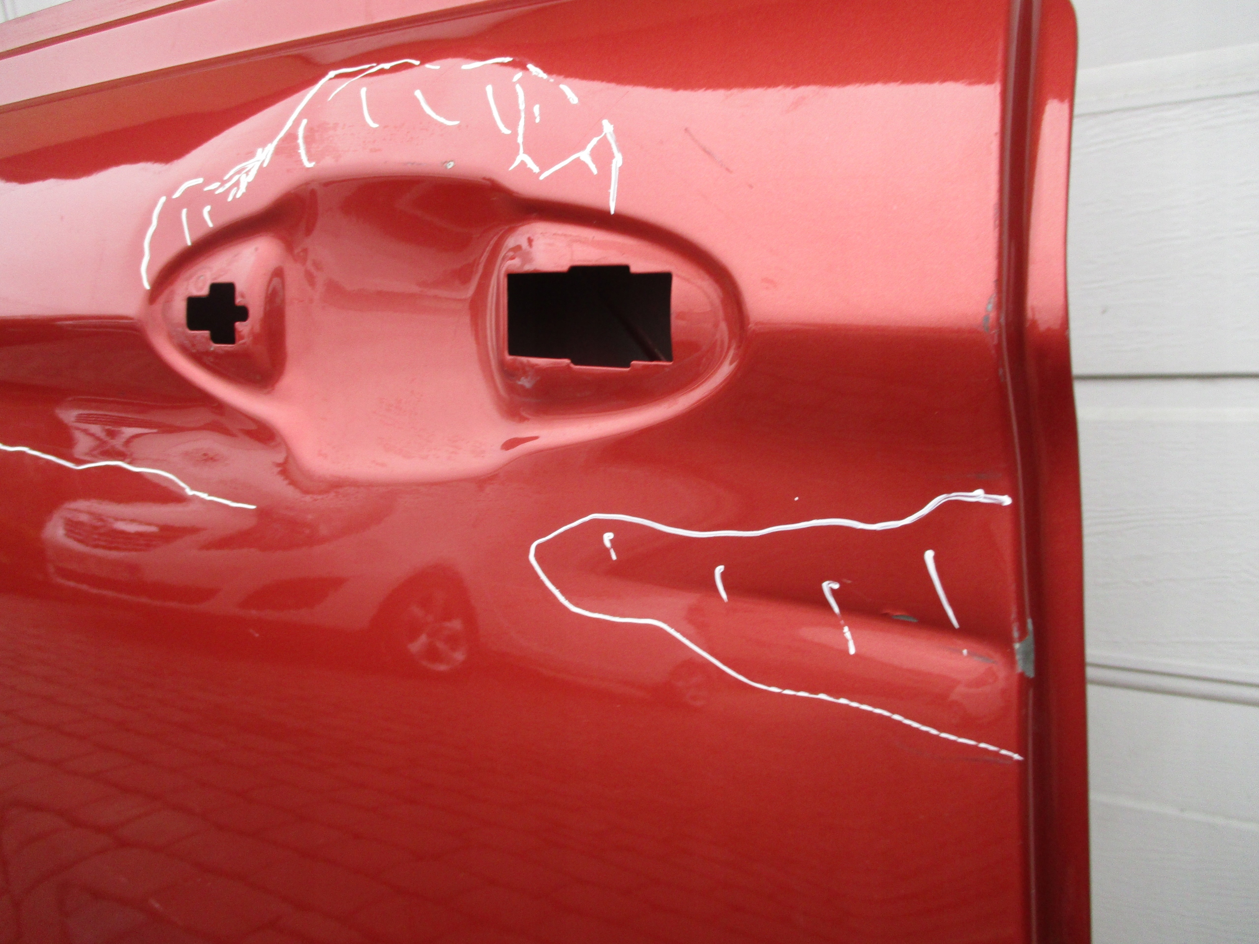 door right rear. rear part FORD TRANSIT COURIER