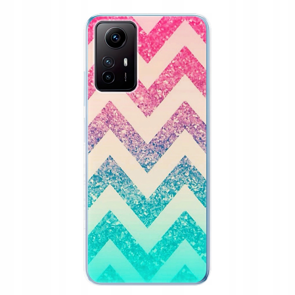 Silikonowe etui iSaprio Zig-Zag do Xiaomi Redmi Note 12S