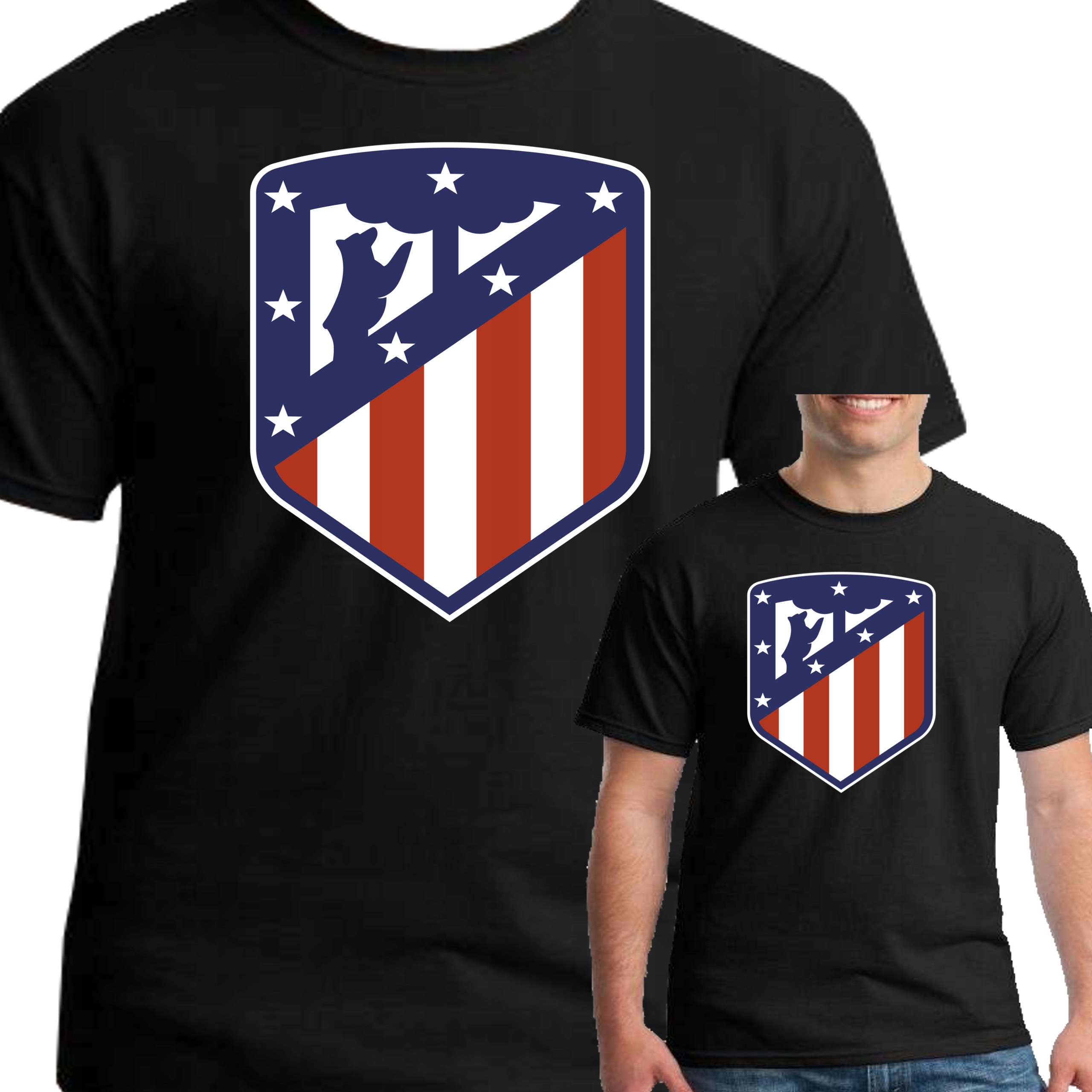 

Koszulka Atletico Madryt Prezent M 0215 Czarna