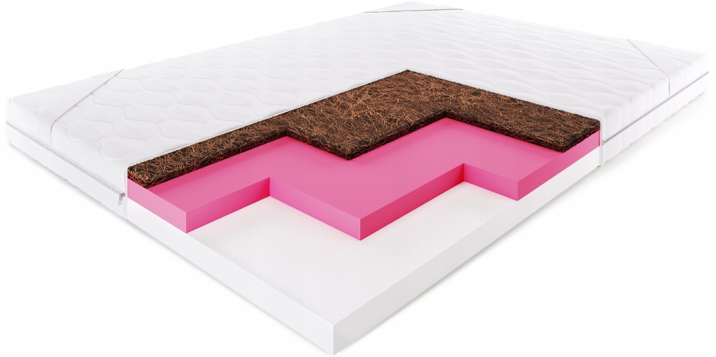 

Materac nawierzchniowy 120x200 Visco Kokos- 9 cm