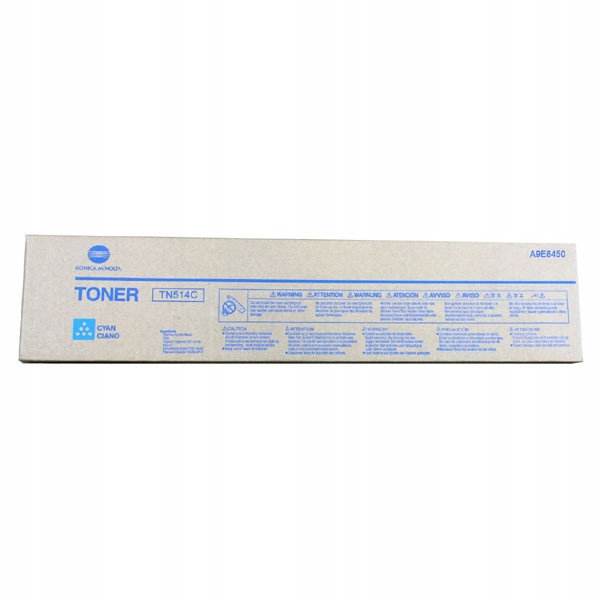 Toner Konica minolta TN514C A9E8450 C658 C558 C458 azúrový (cyan)