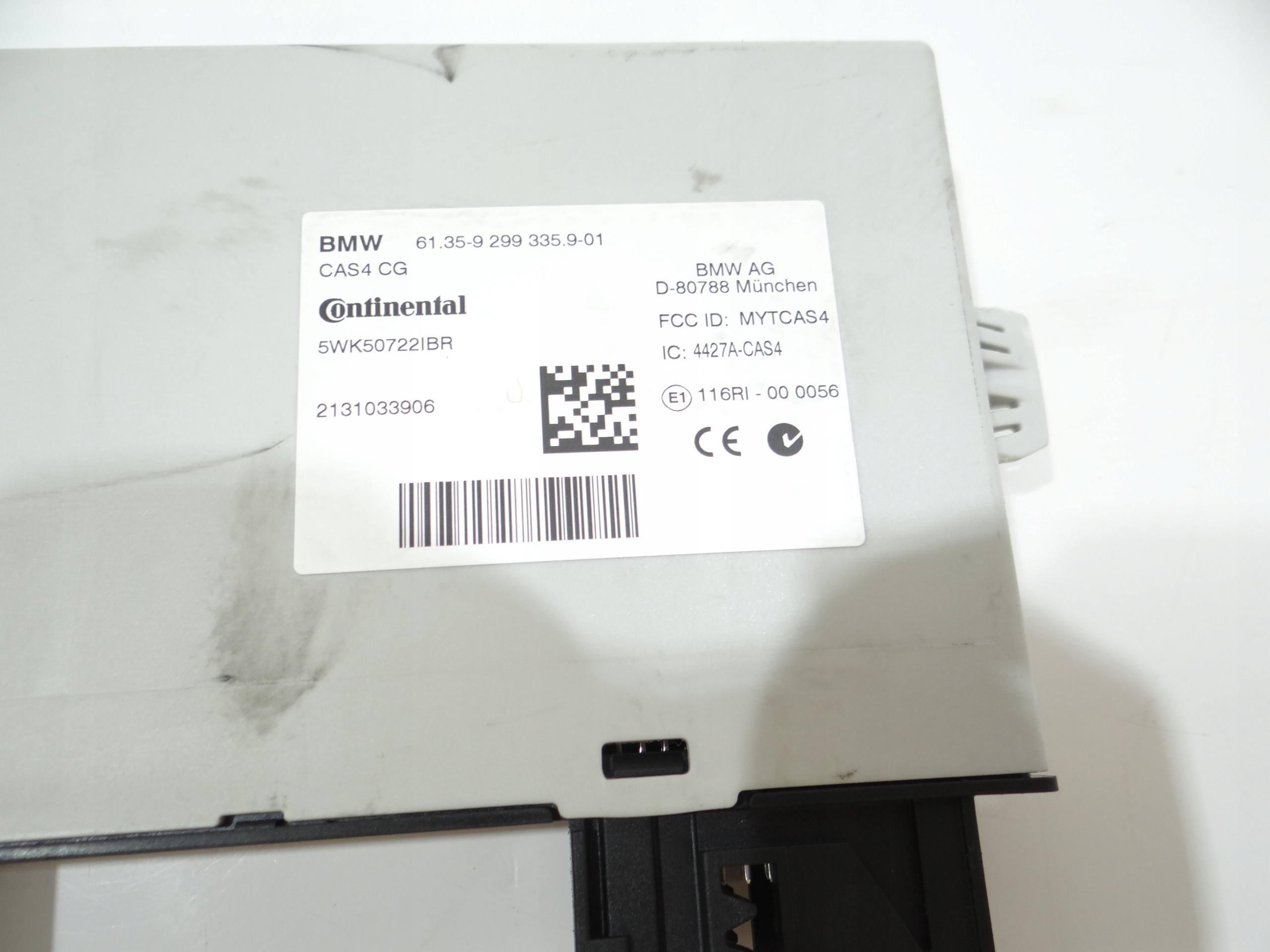 module control unit CAS BMW F10 F11 9299335