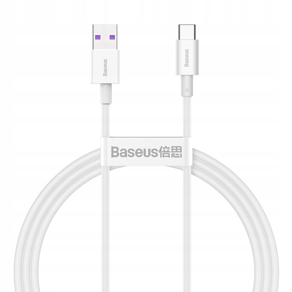 Superior Usb kábel Usb-c 66W 6A 1m fehér