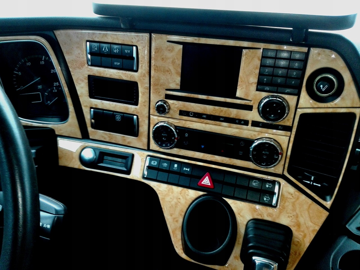 ACTROS MP4 ШПОН ДОШКИ НАКЛЕЙКИ ДОШКА ПАНЕЛЬ 3D