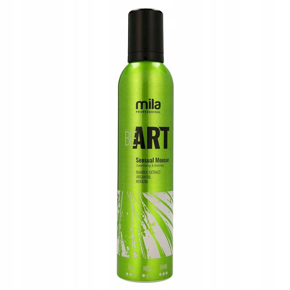 MILA BE ART Odżywcza Modelująca Pianka do włosów