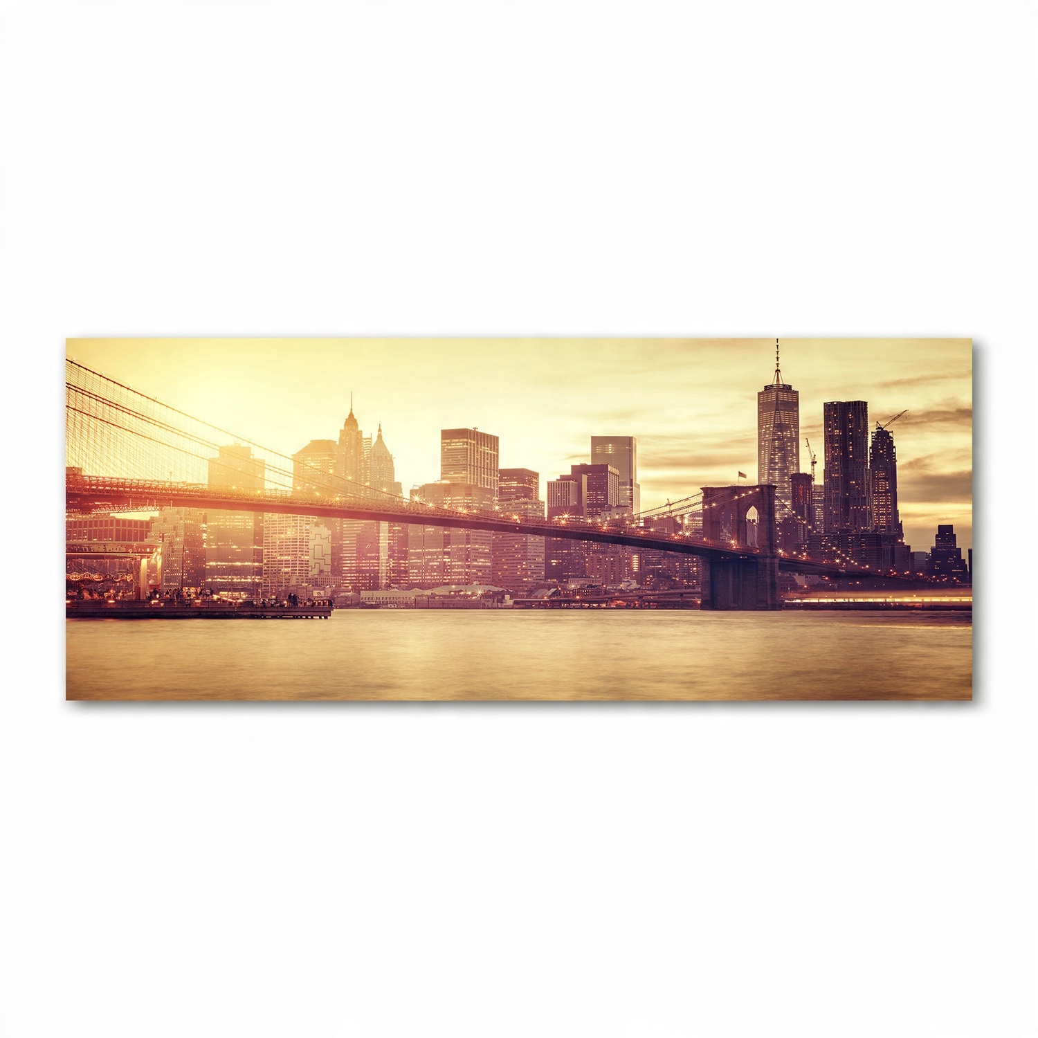 

Foto obraz szkło akryl Manhattan Nowy Jork 125x50