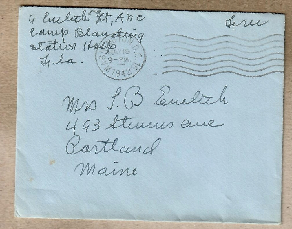 USA, 1942 r. koperta