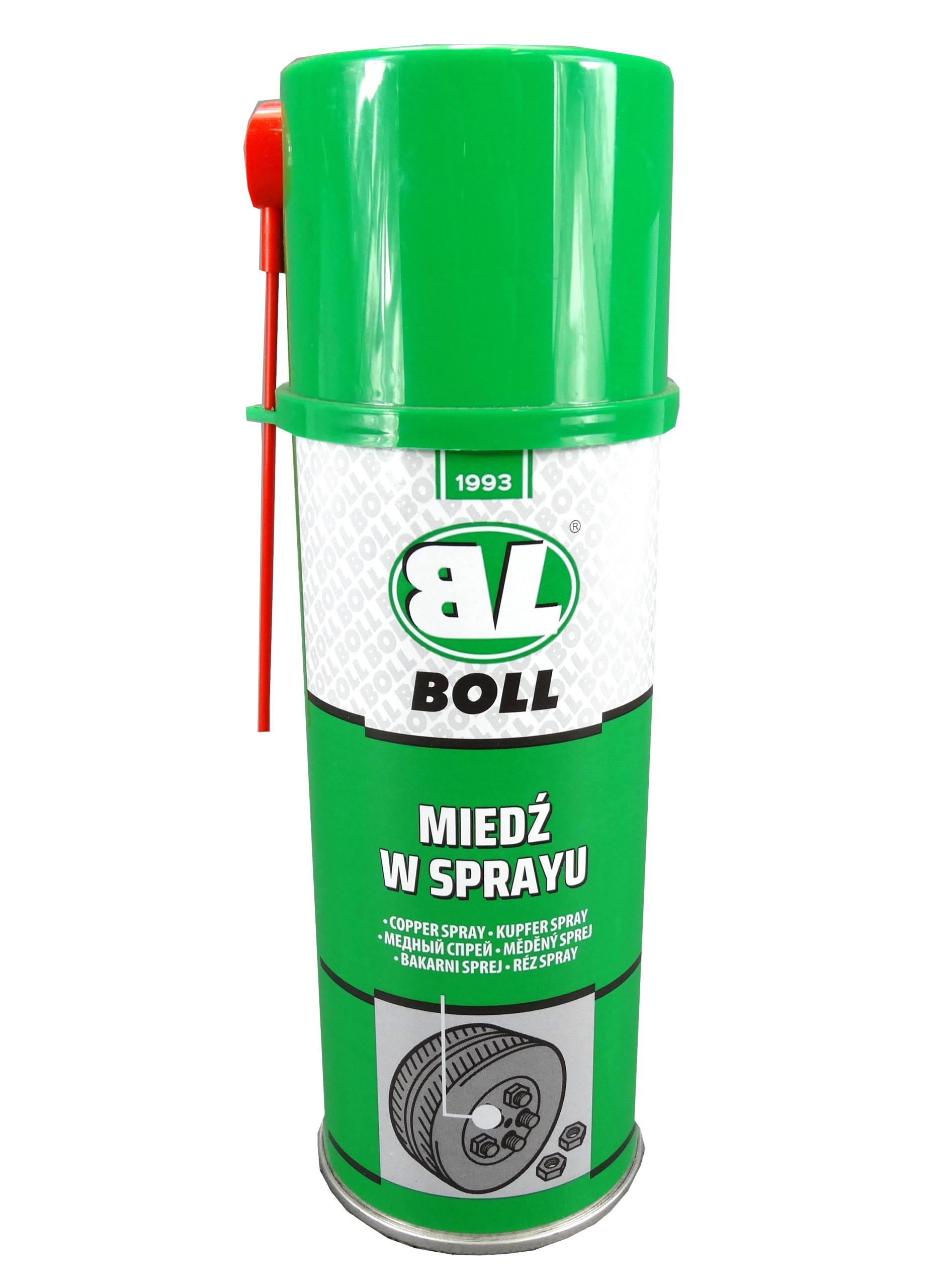 

Boll Miedź W Sprayu Smar Miedziowy 400ml Miedziany
