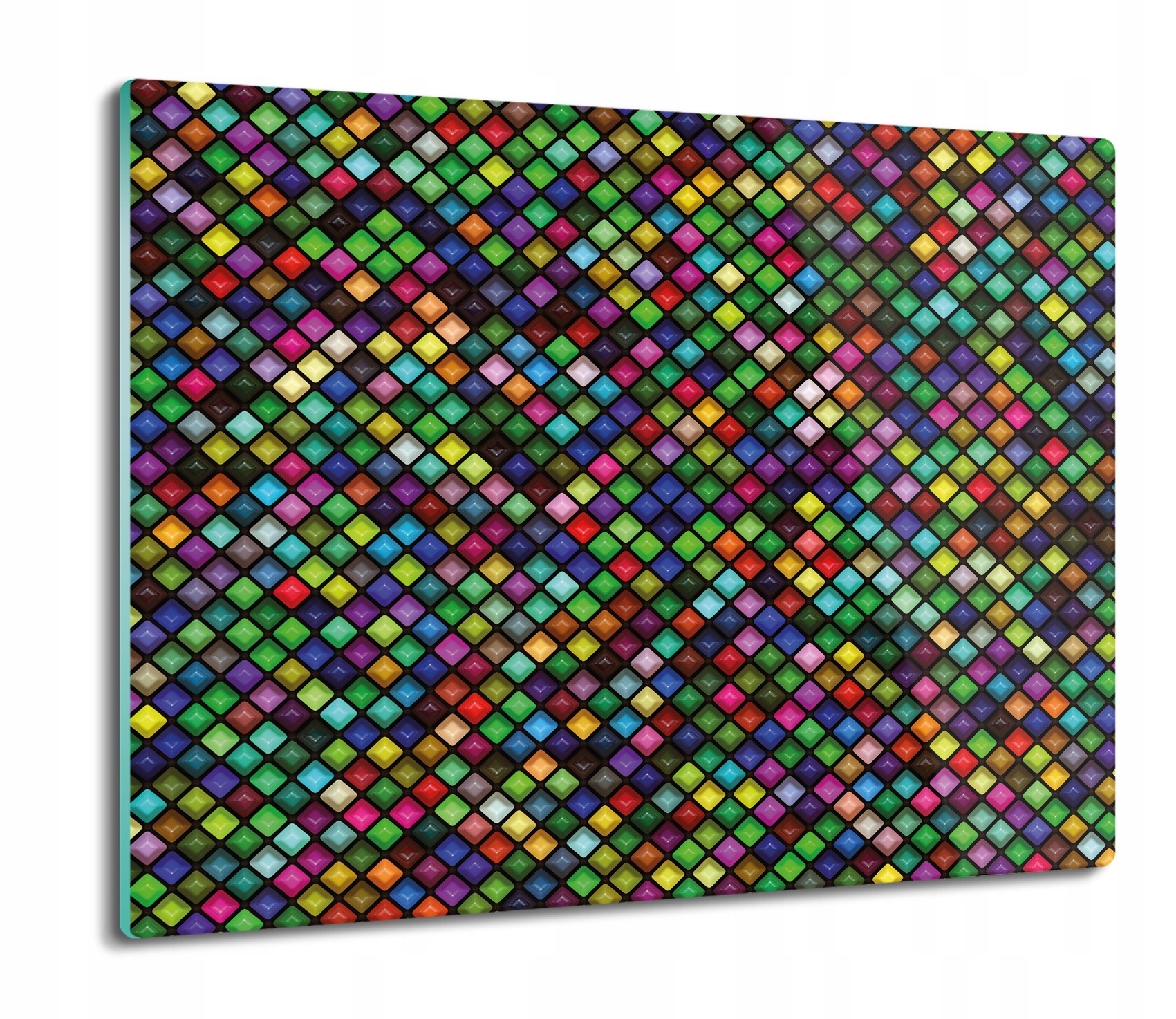

Mozaika witraż szkło 60x52 deska do kuchni szklana