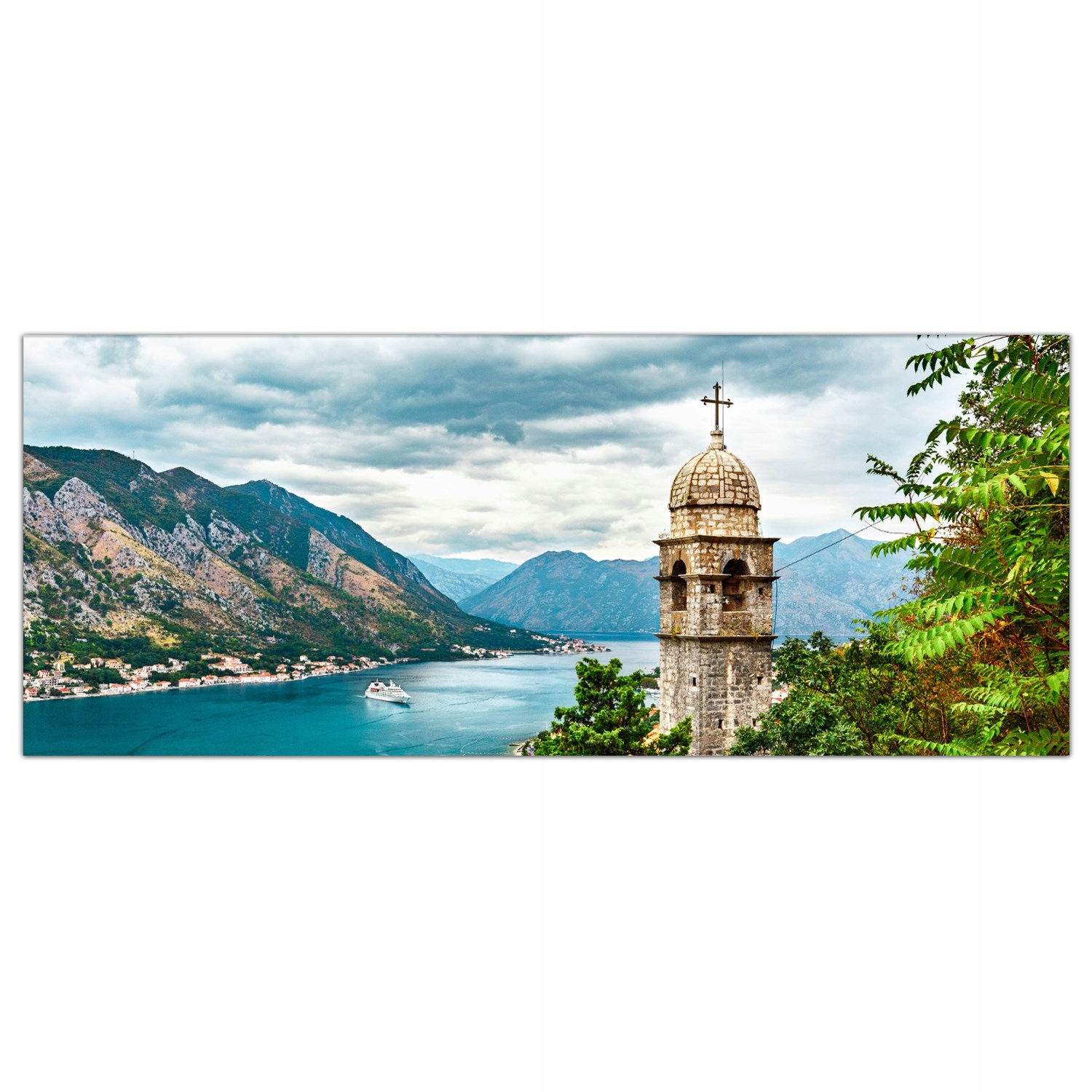 

Obraz na szkle Foto Kościół Góry Krajobraz 125x50