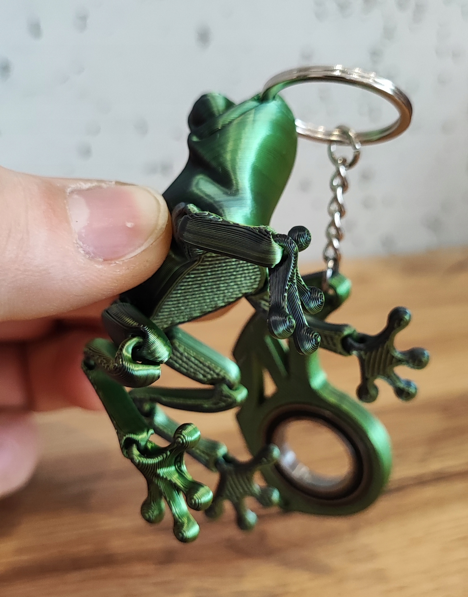 Keyspinner Keyrambit+ ŻABKA HIT TikTok Key-Na Prezent! GREEN -Druk 3D Kod producenta 4752897978042