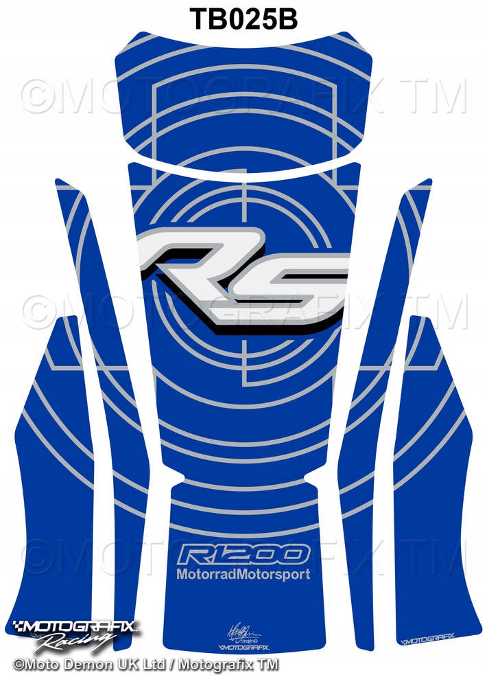 TANKPAD MOTOGRAFIX BMW Protector R1200RS 15-16