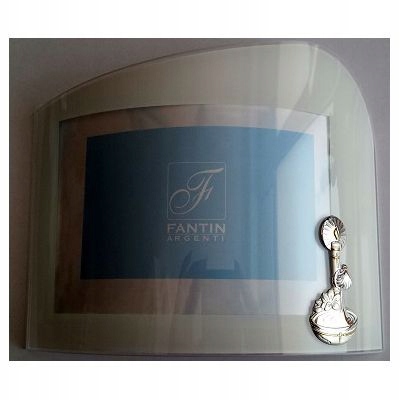 RAMKA NA ZDJĘCIA SZKLANA 9x13 prezent Chrzest Płeć chłopcy