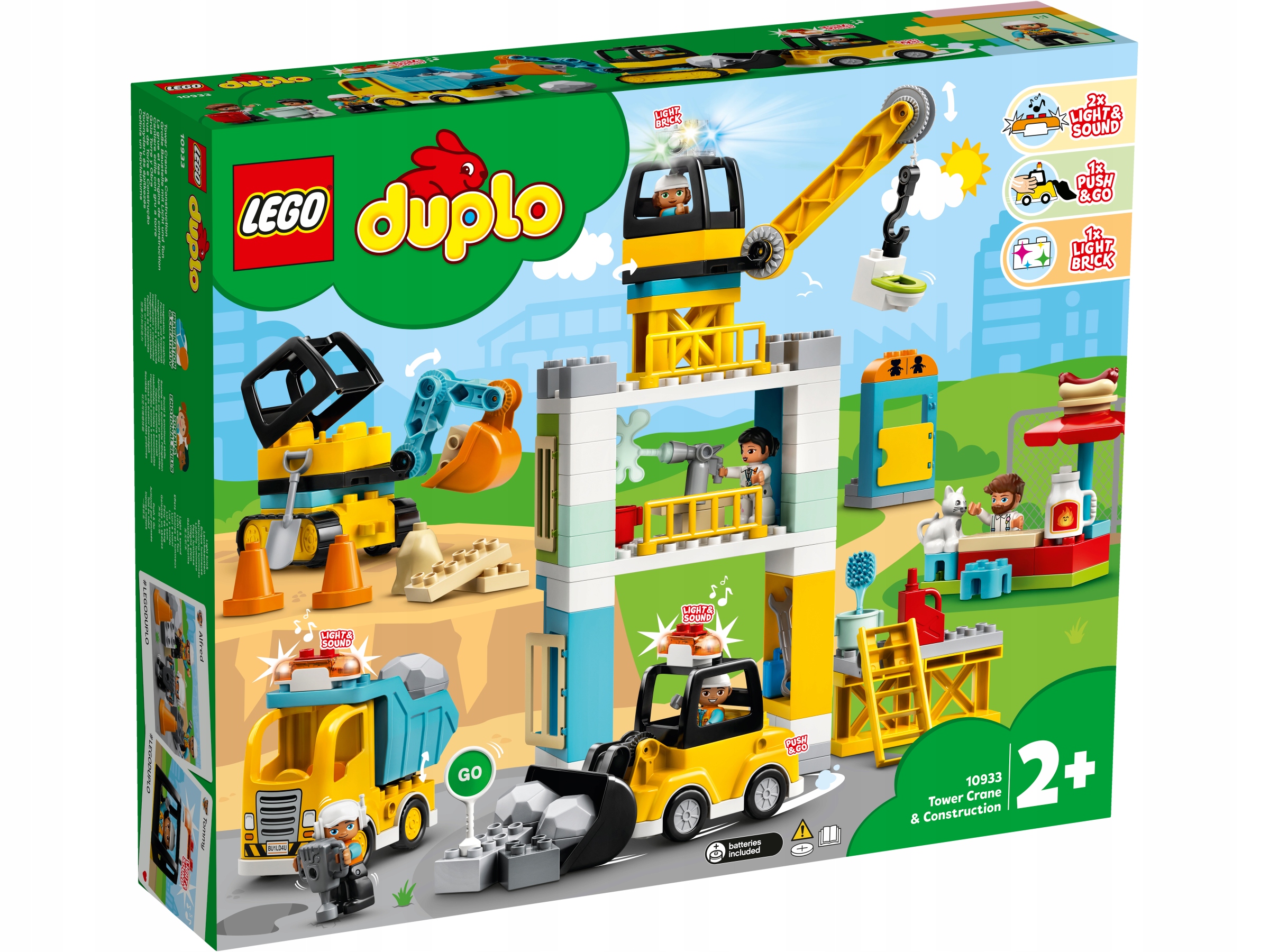 Lego Duplo 10933 Żuraw wieżowy i budowa