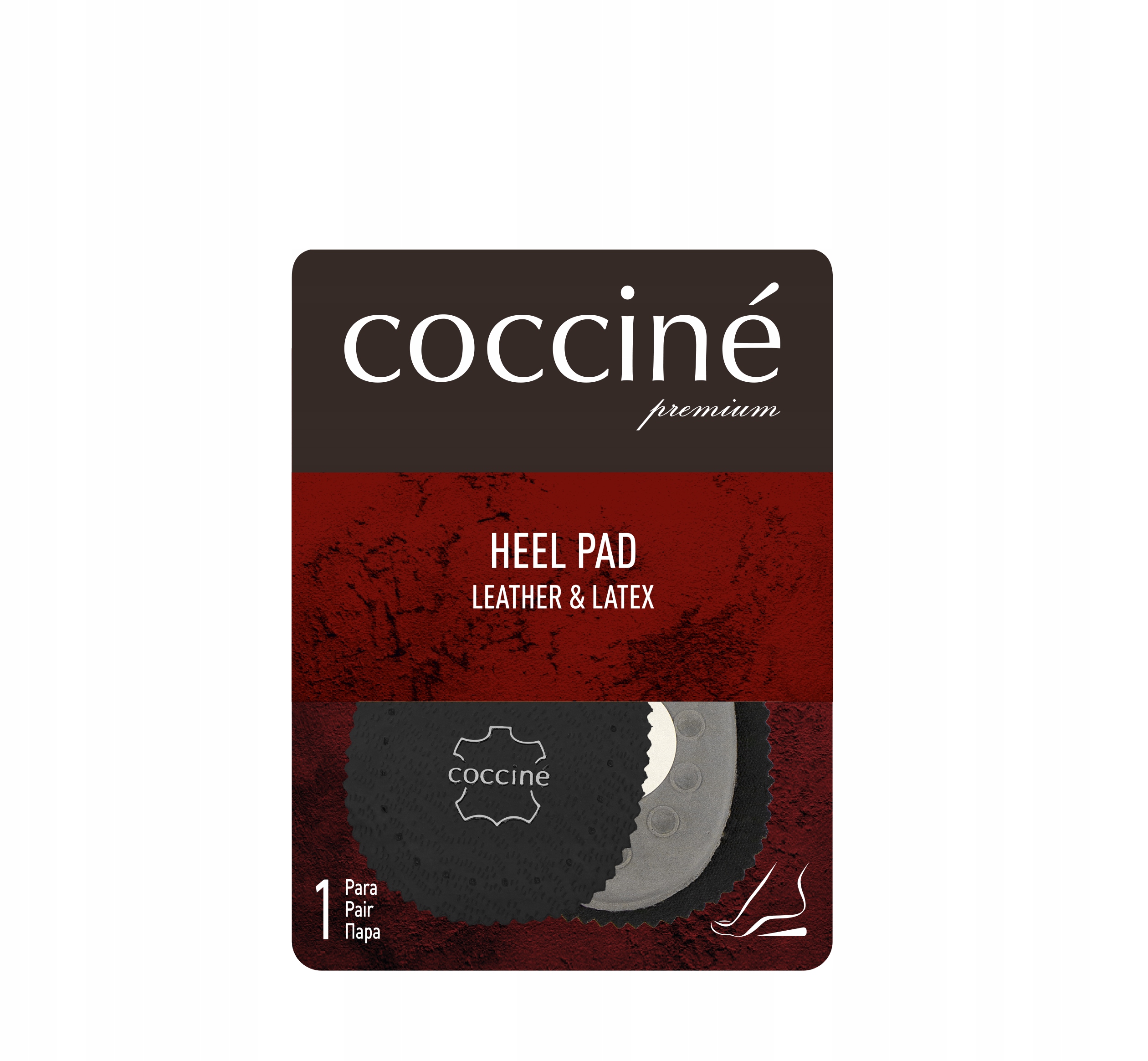 

Podpiętki podwyższające skórzane na piance Coccine