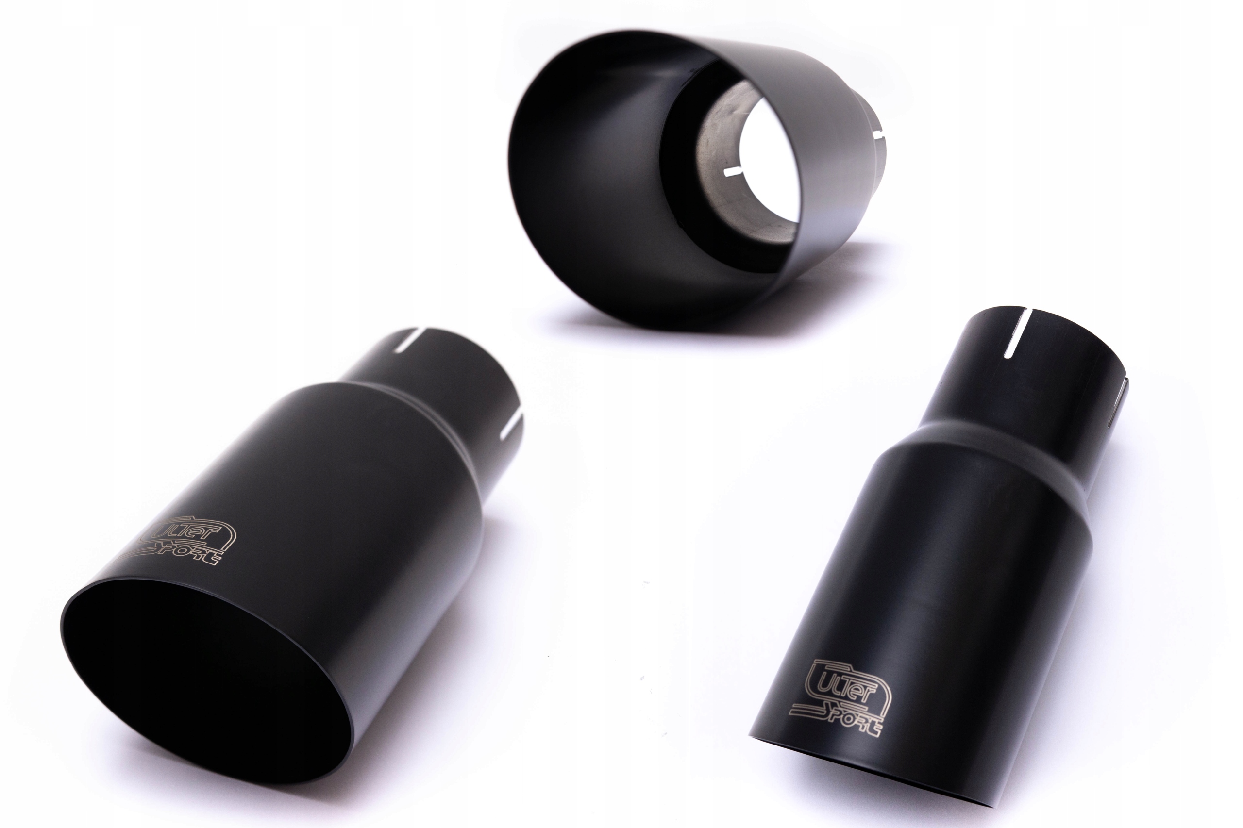 NBL1-90-1* - Наконечник глушителя 90 мм фитинг 65 мм черный