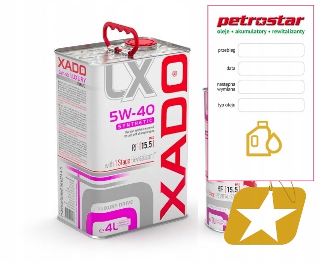 Xado Luxusní Ovladač 5V40 1STAGE Revitalizant 5 L