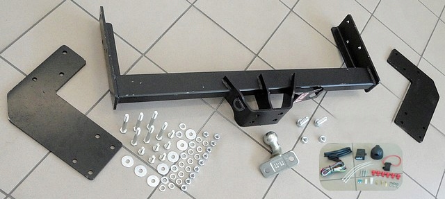 HAK+MODUŁ MERCEDES SPRINTER+STOPIEŃ od2006+CRAFTER Uciąg 3500 kg