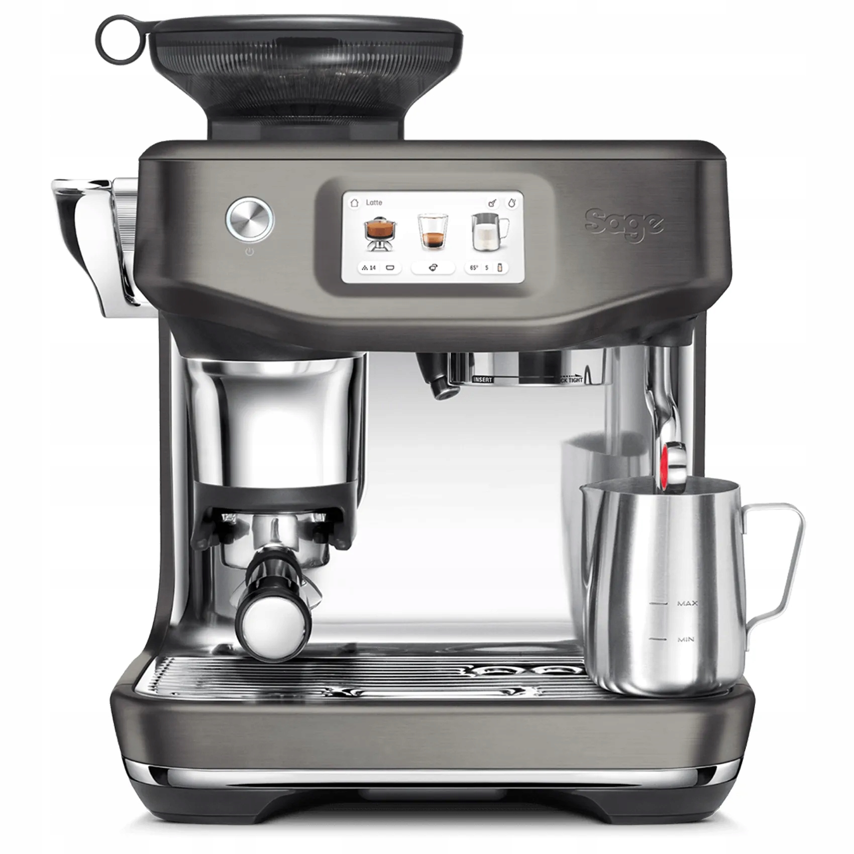 Sage The Barista Touch Impress SES881BST Szerokość 33cm