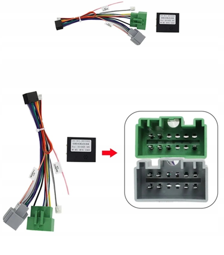 Wiązka Z Modułem Canbus Volvo XC70 S60 V70 2005-2010 Do Radia Android