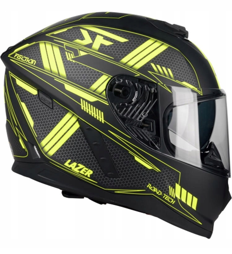 Prilba Lazer Rafale Evo Roadtech Black/Yell XXL