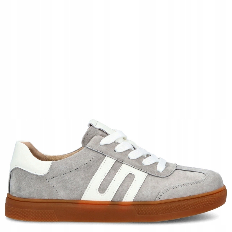 Dámské kožené tenisky Filippo DP6742/25 Šedé 37