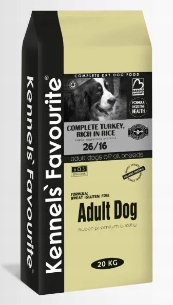 Kennels' Favourite Adult Dog Krůta bez pšenice 20 kg suché krmivo pro psy